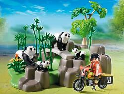 Playmobil Ursi Panda In Padure (5414)