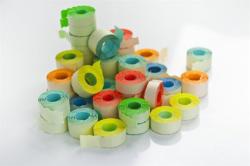 Árazószalag, 25x16 mm, citrom (ISKC) - tutitinta