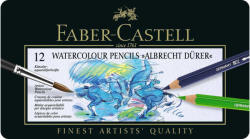 Faber-Castell Creioane colorate acuarela FABER-CASTELL Albrecht Durer 12 culori/cutie, FC117512