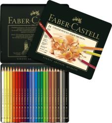 Faber-Castell Creioane colorate Polychromos FABER-CASTELL, 24 culori/cutie, FC110024