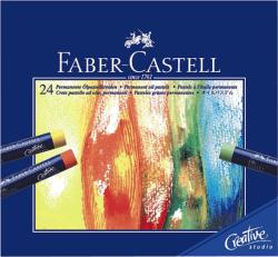 Faber-Castell Creioane pastel ulei FABER-CASTELL 24 culori/cutie, FC127024