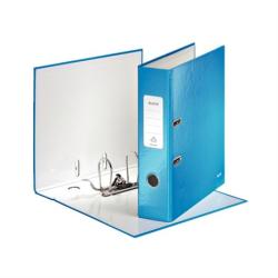 Leitz 180 Wow Iratrendező 80 mm A4 PP/PP élvédő sínnel kék (10050036)