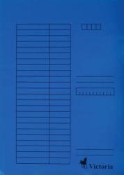 Victoria Pólyás dosszié karton A4 kék (IDPI04)