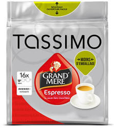 Vásárlás: TASSIMO Grand Mere Espresso (16) Kávégép kapszula, kávépárna árak  összehasonlítása, Grand Mere Espresso 16 boltok