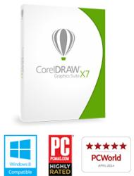 Corel CorelDRAW Graphics Suite X7 (5-50 License) LCCDGSX7ML2