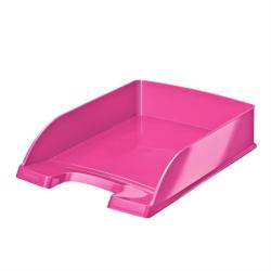 Leitz Wow Irattálca műanyag metál rózsaszín (52263023)