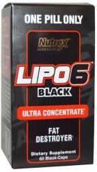 Nutrex Lipo 6 Black Ultra Concentrate 60 caps