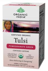 Organic India Tulsi Gránátalmás Zöld Tea 18 filter