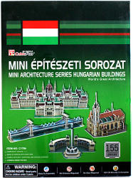 CubicFun Mini építészeti sorozat - Magyar Épületek 155 db-os (C179H)