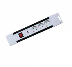 Somogyi Elektronic 3 Plug 2 m Switch (NVP 03K/WH)