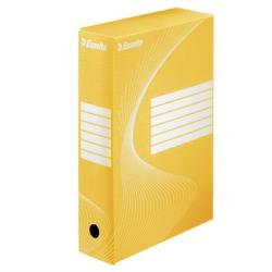 Esselte Standard Archiváló doboz 80 mm A4 karton sárga (128413)