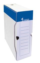 Victoria Archiváló doboz 100 mm A4 karton kék-fehér (IDVAD10)