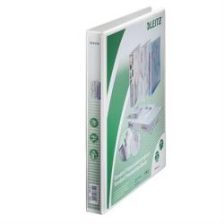 Leitz Maxi Gyűrűs könyv panorámás 4 gyűrű 38 mm A4 PP fehér (42830001)