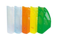 DONAU Iratpapucs 70 mm műanyag áttetsző sárga (74621S)