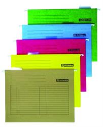 DONAU Függőmappa A4 karton sárga (7410S25)