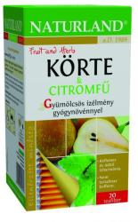 Naturland Körte Citromfű Tea 20 filter