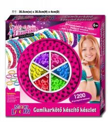 Creative Kids Moon Loom gumiékszer készítő készlet - nagy (1200 db)