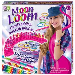 Creative Kids Moon Loom gumikarkötő készítő készlet - kicsi (700 db)