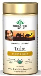 Organic India Tulsi Gyömbéres-citromos Tea fémdobozban 100 g