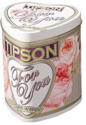 TIPSON For You Zöld Tea Pearl Tejszín És Rózsa 75 g szív dobozban