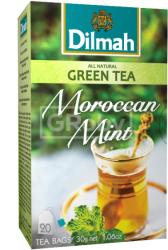 Dilmah Zöld Tea Moroccan Mentás 20 filter