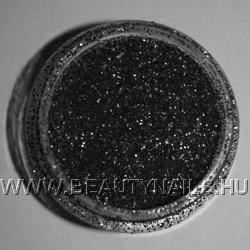 Beauty Nails Csillámpor - Fekete