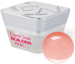 Crystal Nails - Builder Pink II. - Sűrű - kevésbé átlátszó rózsaszín építő zselé - 50ml