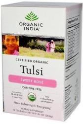 Organic India Bio Tulsi Édes Rózsa Tea 18 filter