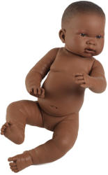 Llorens Lány csecsemő baba, fekete bőrű - 45 cm (45004)