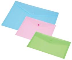 Panta Plast Irattartó tasak patentos A4 PP pasztell zöld (410003004)