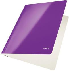 Leitz Wow Gyorsfűző A4 laminált karton lila (30010062)