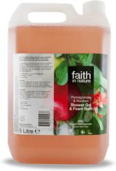 Faith in Nature Bio gránátalma és rooibos tus- és habfürdő 5 l