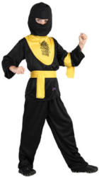 UNIKATOY Ninja sárkány, fekete-sárga - 110-120-as méret
