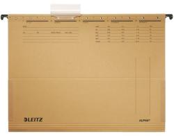 Leitz Alpha függőmappa oldalvédelemmel A4 karton natúr 25db/cs (19160000)