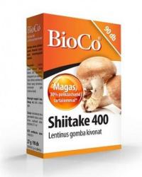BioCo Shiitake 400 Lentinus gomba kivonat tabletta 90 db