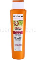 Babaria Argan sampon a hajszín megóvására keratinnal és argánnal (Shampoo Keratin Colour Protector) 400 ml