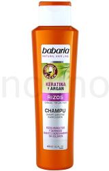 Babaria Argan sampon hullámos hajra keratinnal és argánnal (Shampoo) 400 ml