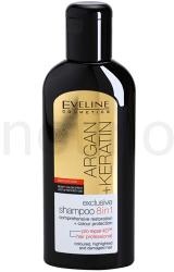 Eveline Cosmetics Argán+Keratin exkluzív sampon 8in1 150 ml