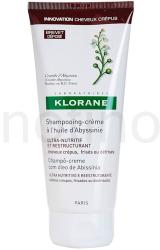 Klorane Crambe d'Abyssinie megújító sampon hullámos hajra (Nourishing Shampoo) 200 ml