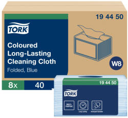 Tork W8 194450 Tork többször használható szín kódolt tisztítókendő Kék (194450)
