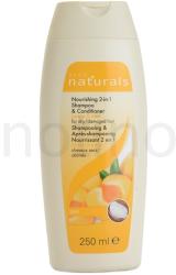 Avon Naturals Hair Care tápláló sampon és kondicionáló száraz és sérült hajra Apricot And Shea (Nourishing Shampoo and Conditioner) 250 ml
