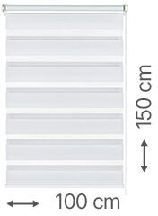 Gardinia EASYFIX sávos roló, fehér, ablakra: 100x150 cm (31082)