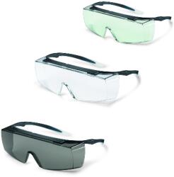 uvex védőszemüveg fekete/fehér 9169 super otg napfényszűrős