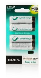 Sony AA Cycle Energy 2500mAh (4) NH-AA-B4G