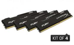 Kingston HyperX FURY 16GB (4x4GB) 2133MHz HX421C14FBK4/16