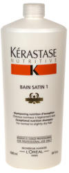 Kérastase Nutritive regeneráló sampon normál hajra (Bain Satin 1 Complete Nutrition Shampoo) 1 l