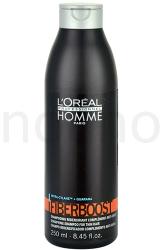 L'Oréal Homme Care sampon finom és sérült hajra (Fiberboost Shampoo) 250 ml