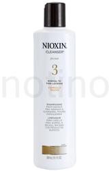 Nioxin System 3 tisztító sampon (Cleanser Shampoo Fine Hair Normal to Thin-Looking Chemically Treated) 300 ml
