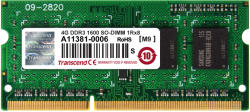 Transcend 4GB DDR3 1600MHz TS512MSK64V6H