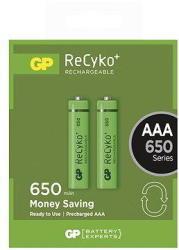 GP Batteries AAA 650mAh (2)